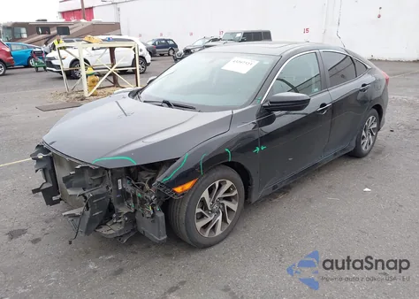 2017 Honda Civic Ex from USA, damaged, VIN 19XFC2F71HE018396